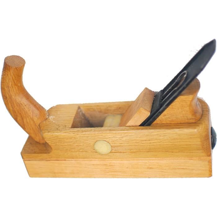 raboteuse à main en bois, outil à main pour le travail du bois, raboteuse  manuelle à rayons réglables de 9 '' avec 4 lames