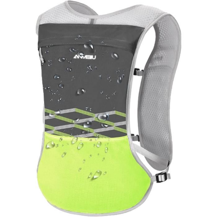 Sac à Dos De Course 1,5L – Gilet D’hydratation Respirant, Ultra-léger 150g, Réfléchissant, Pour Homme Et Femme