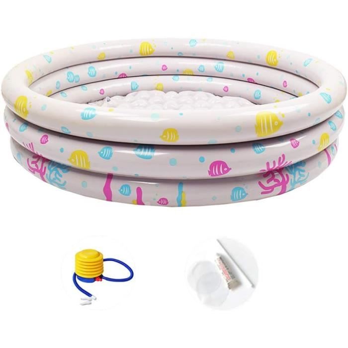 Pataugeoire Pour Enfants, Piscine Gonflable Ronde Pour Enfants, Piscine Hors Sol, Sol En Pvc Sur