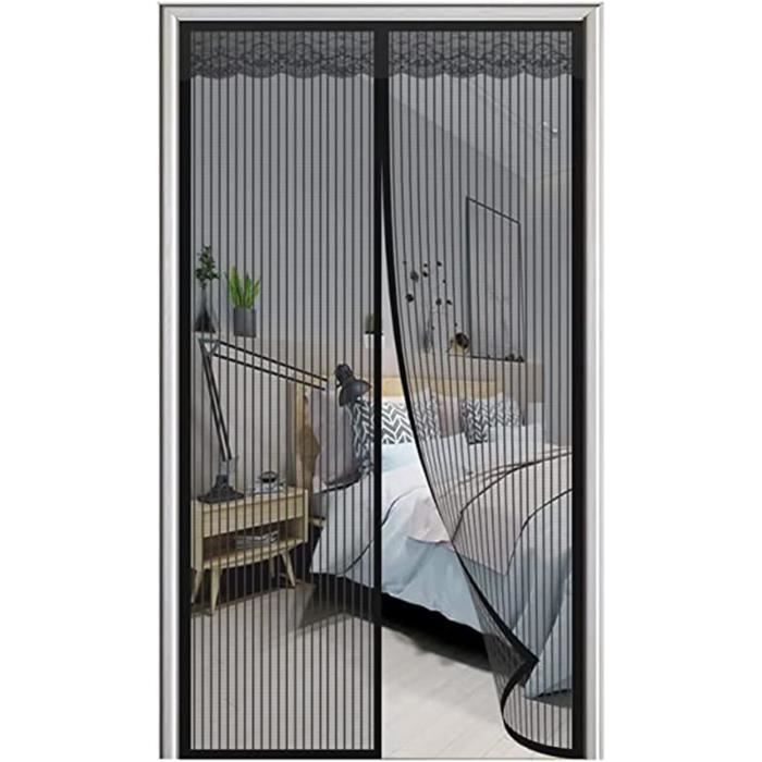 Moustiquaire Parasol Terrasse Carrée 3x3m Avec Double Porte - Blanc