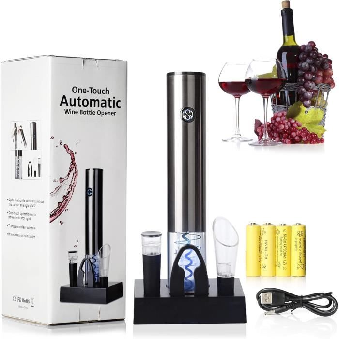 Ensemble d'ouvre-vin électrique Ouvre-bouteille de vin automatique