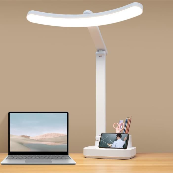 Lampe de bureau portable à LED alimenté par batterie sans fil -YUA -  Cdiscount Maison