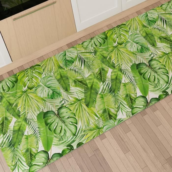 PETTI Artigiani Italiani Tapis Cuisine Devant Évier 52x100 Cm - Lavable Antidérapant 100% Made In Italy