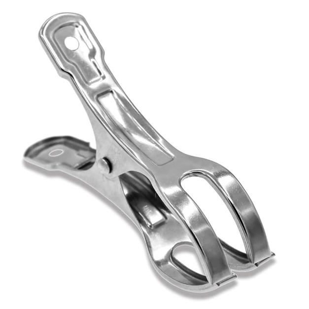 Grosse Pince à Linge INOX12Pcs Épingle à Linge Extérieur Solides Grande 11cm en Métal pour