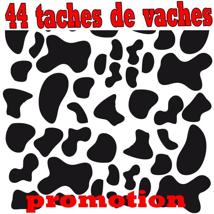 Stickers Muraux 44 Taches De Vache Cdiscount Maison