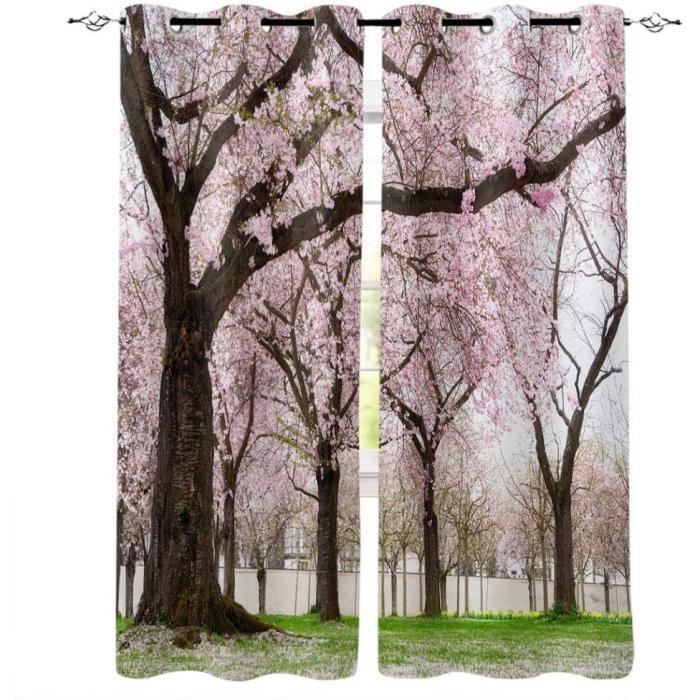 Floral Rideaux Interieur Salon Chambre Pour Chambre Salon Rideaux Exterieur D'Entrée