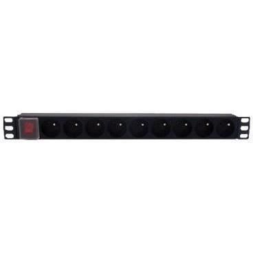 MCL Samar Unité de distribution d'alimentation rack montable CA 250 V connecteurs de sortie : 9 19 1.8 - vue 2