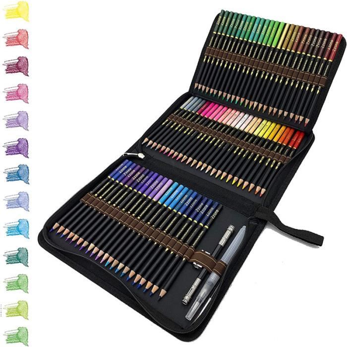 72 Couleur en boîte Crayon de Couleur Gras，Non-toxique Pour Art Peinture  Crayons - Coloris assortis - Cdiscount Beaux-Arts et Loisirs créatifs