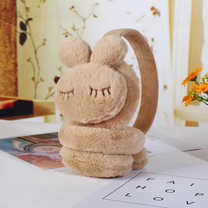 Bonnet De Noël En Peluche Avec Oreilles Mobiles – Unisexe, Adulte Et Enfant, Décoration Festive Animée