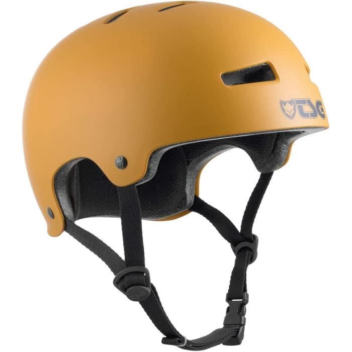 Casque Bowl Skate/roller/trotinette/bmx/dirt/pumptrack/vtt/e-bike Adulte  Unisexe Yellow S/m (54-56cm)