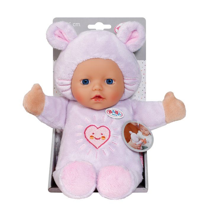 BABY BORN 836590 Poupée peluche 26 cm Lavable 30°C