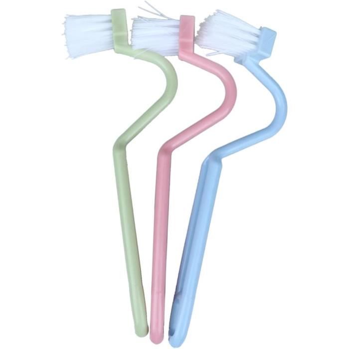 Brosse De Nettoyage Pour Interstices - 10 Pièces, Manche Long, Poils Durs, Acier Inoxydable - 3