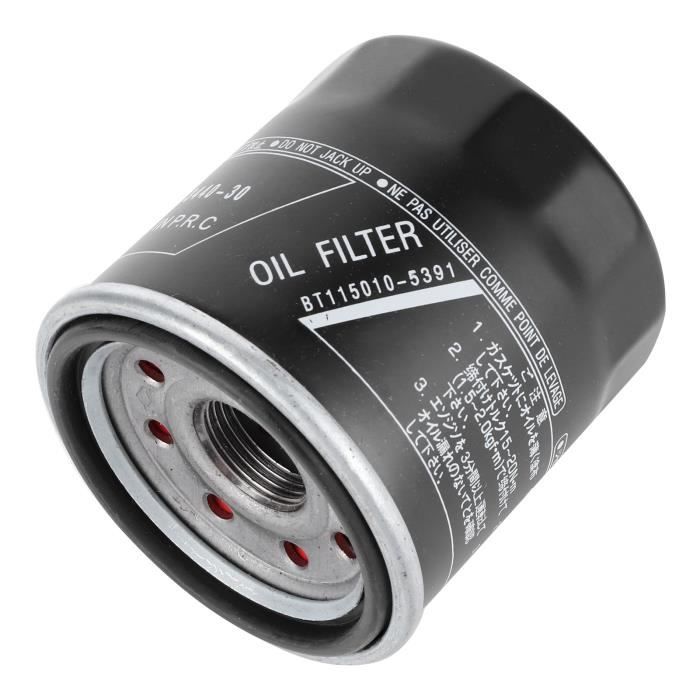 Filtre à Huile Compatible Yamaha 5GH-13440-70 - Avec Valve Anti-Drain En Silicone - Haute Filtration Pour Moteur