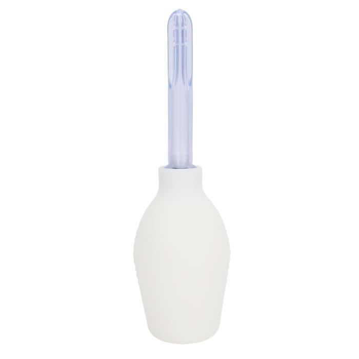Poire De Lavement Souple En Silicone Noir - Usage Anal/vaginal - Neuf Sans Marque