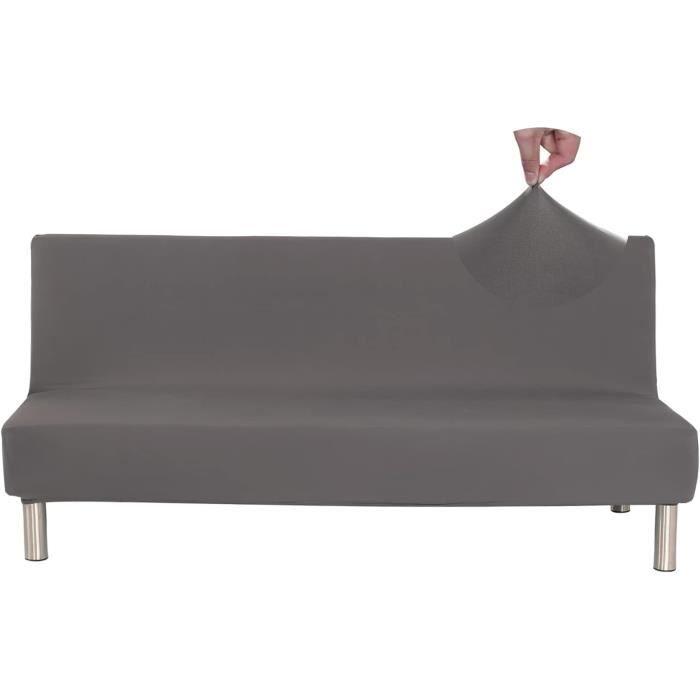 Hiseng Housse de Clic Clac Élastique Canapé 3 Places, Housse de Canapé sans Bras Extensible Antidérapant Universel Tout Couvert Canapé-lit Pliant Protecteur (160-190cm,Attrape-rêves 7