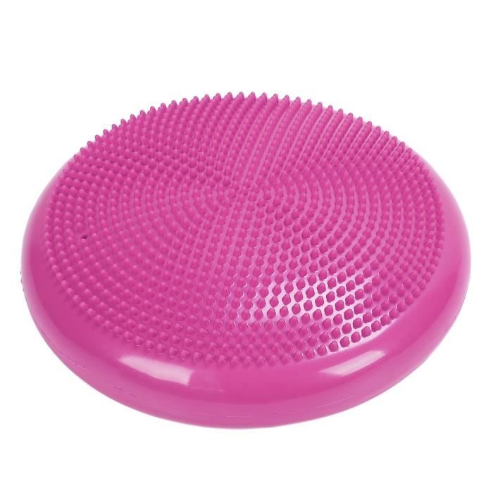 Coussin D'équilibre Gonflable - 33 Cm, PVC Résistant, Pompe Incluse, Pour Renforcement Musculaire, Yoga, Posture - 13
