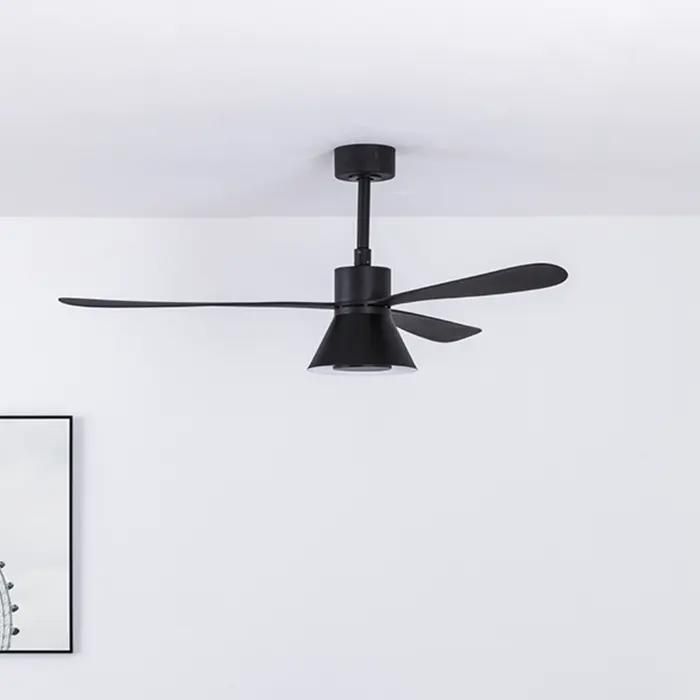 Ventilateur de plafond avec lumière noire Ø 132 cm AMELIA L CONE 33761-23