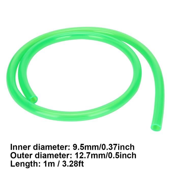 Computer Water Cooling Tube - Transparent PVC Soft Pipe, 9.5mm Inner Diameter For PC Builds