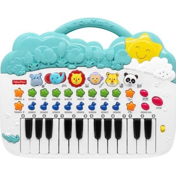 Fisher-Price piano d'éveil Animaux Piano animalier