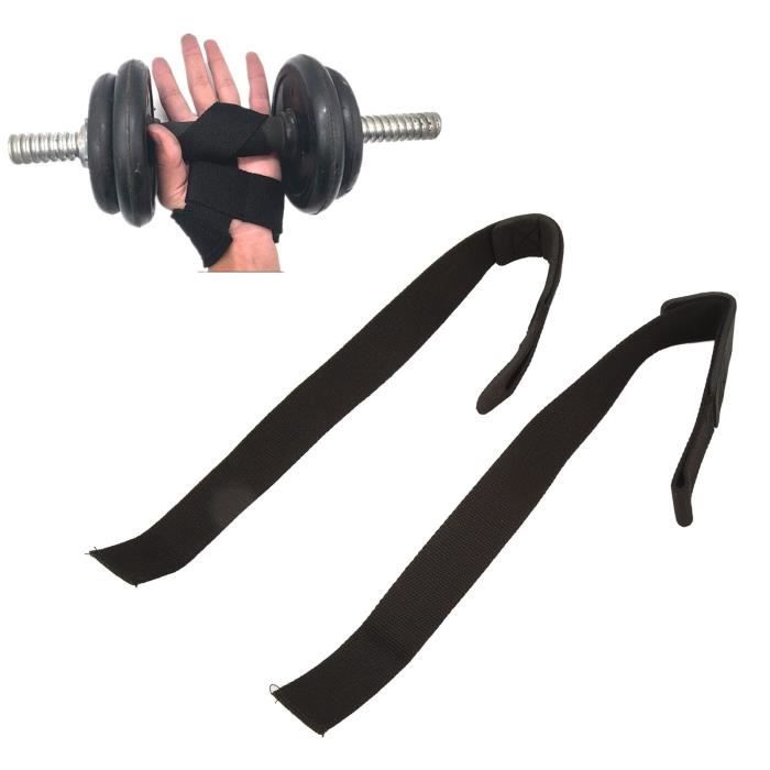 1 paire de bandes de soutien au poignet Haltérophilie Gym Entraînement Musculation  Poignet Guard Sangles