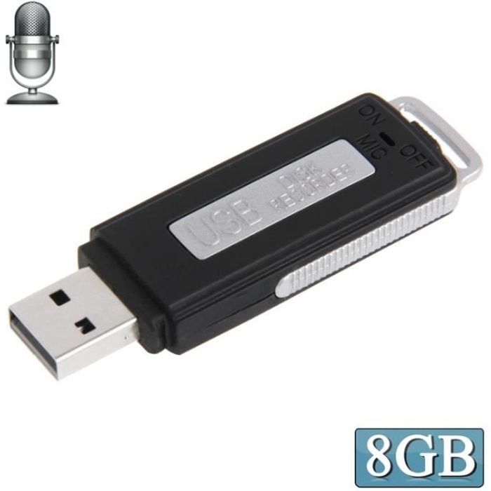 clé usb audio espion enregistreur