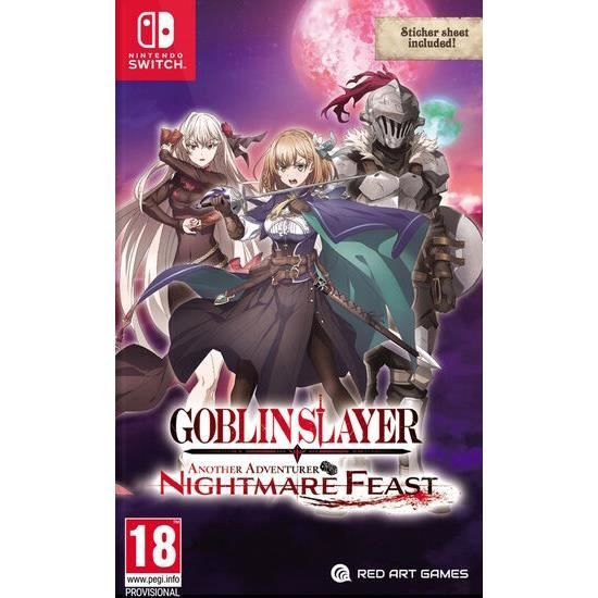 Jeu vid?o - Goblin Slayer - Nightmare Feast - Aventure - Nintendo Switch - PEGI 7+