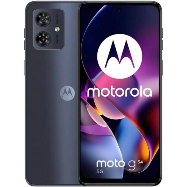 Smartphone Motorola Moto G 54 5G - Bleu - Double caméra - 256 Go Smartphone Motorola Moto G 54 5G - Bleu - Double caméra - 256 Go