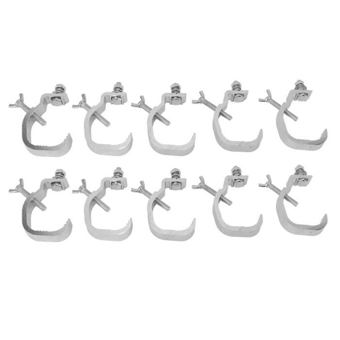 Lot de 10 pinces de test isolées ABS 10 A, bornes électriques, connecteurs en laiton plaqué or