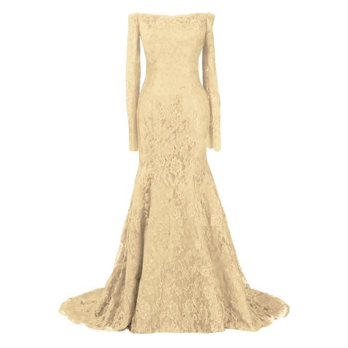 robe sirene jaune