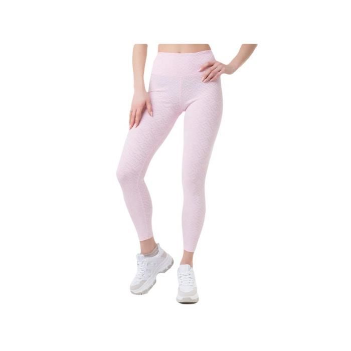 Legging Guess Femme color sport Rose Polyester