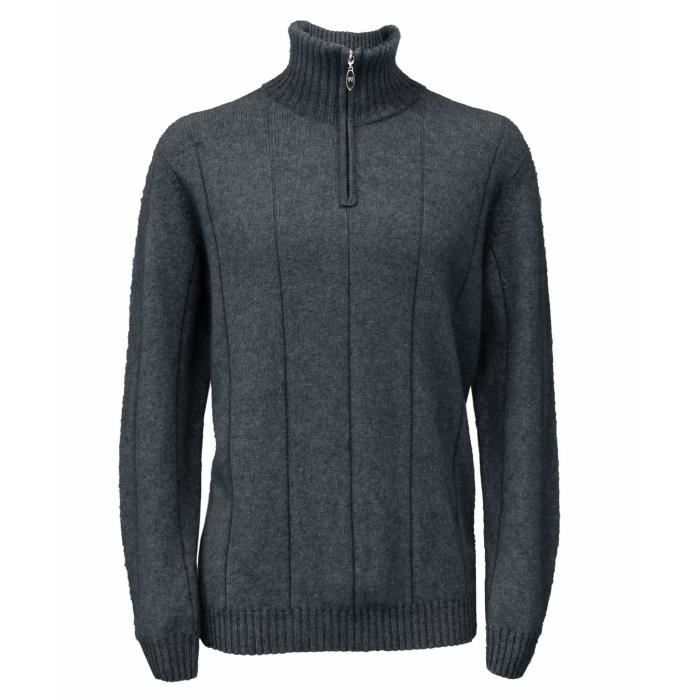 Pull 100% Laine Mérinos Garçon/fille - Col V, Manches Longues, Tricot Sans Couture, Automne-hiver 2025