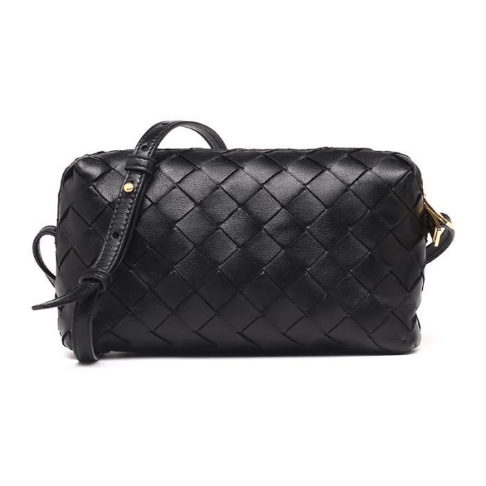 Bottega Veneta: Sac à bandoulière rembourré Cassette noir France