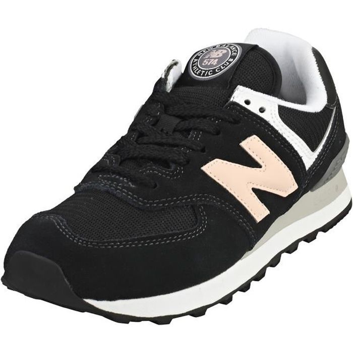 Baskets - New Balance - 574 - Femme - Noir Noir - Cdiscount Chaussures