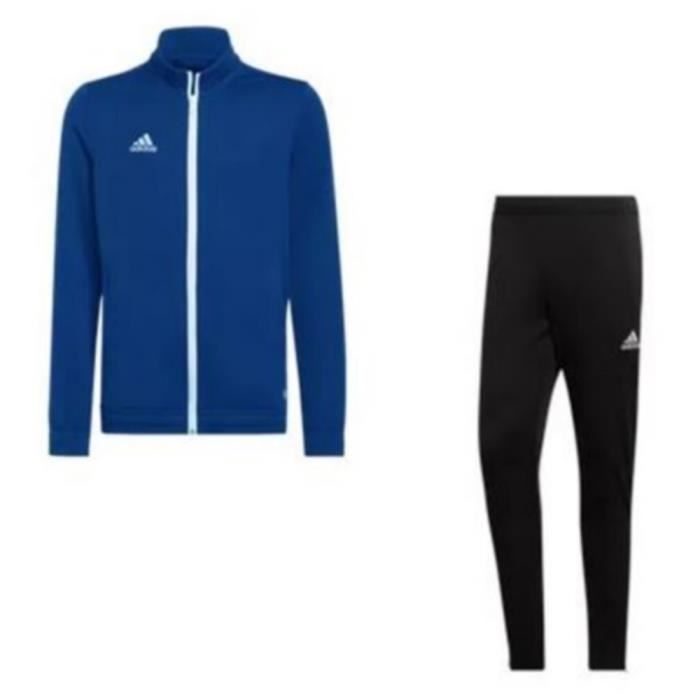 Jogging 3 stripes logo brodé bleu marine homme - Adidas