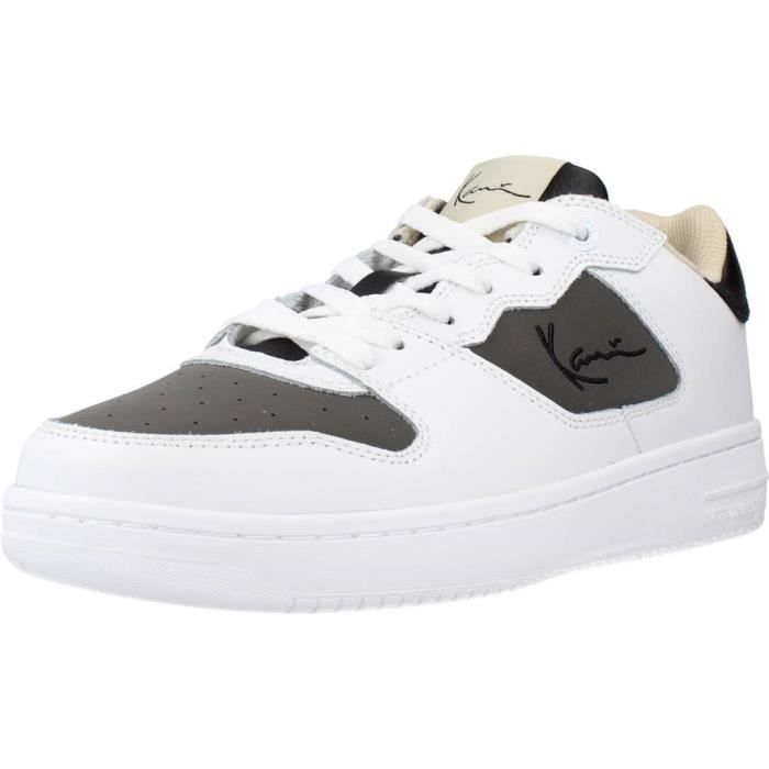 Karl Kani Basket Karl Kani 130094 Blanc 425 - Homme - Lacets - Plat - Synthétique