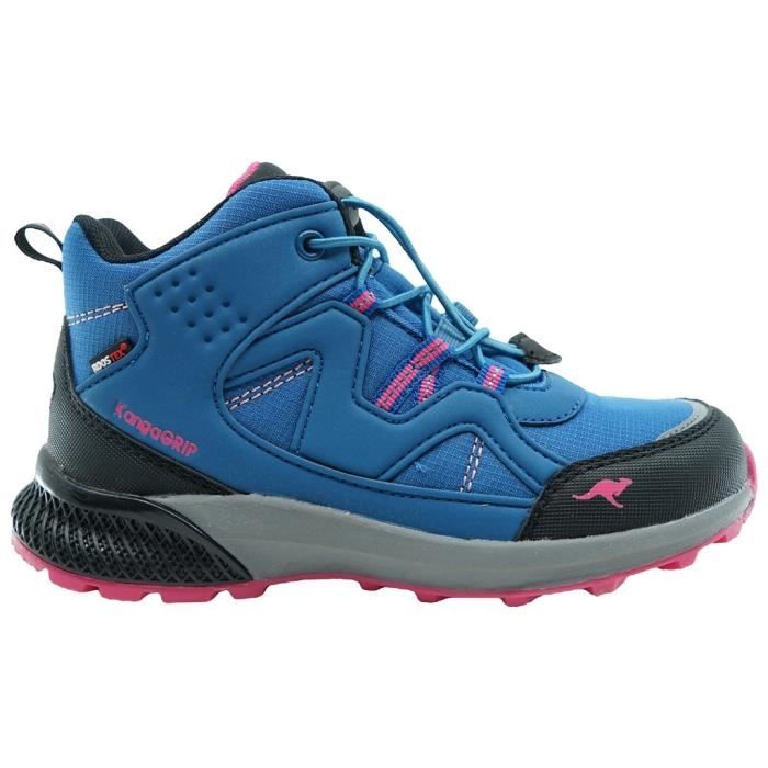 chaussures de marche de randonnée enfant kangaroos k-hk tour rtx - midnight blue/daisy pink - 29