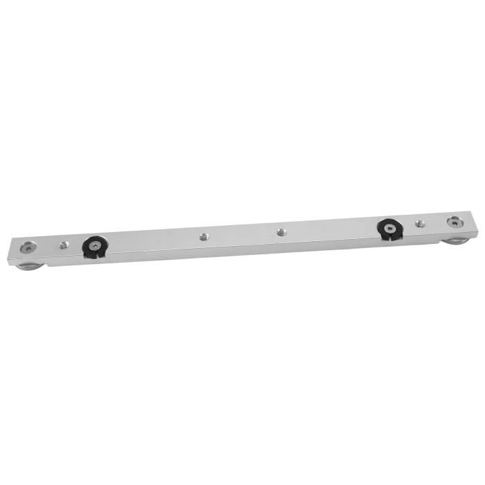Lot De 2 Curseurs Barre Onglet 300mm - Alliage Aluminium Pour Scie Circulaire Table - Rail En T Bricolage