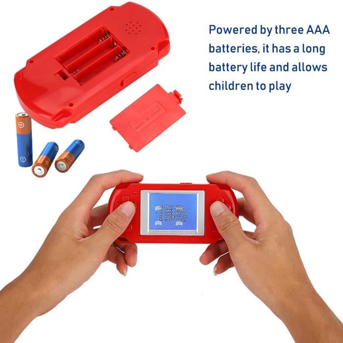 Console de jeu rétro portable, écran de 7,6 cm, console de jeu vidéo Console de jeu rétro portable, écran de 7,6 cm, console de jeu vidéo