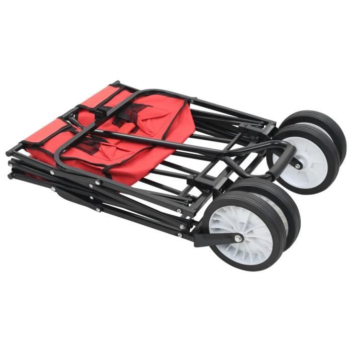 Wader Chariot à Main Géant – 95 Cm, Essieux Acier, Charge 60 Kg, Dès 12 Mois, Pour Jeux Créatifs