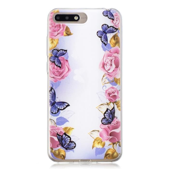 REY TPU Gel Cover for Huawei Y6 2019, Silicone Case, 360° Full Body