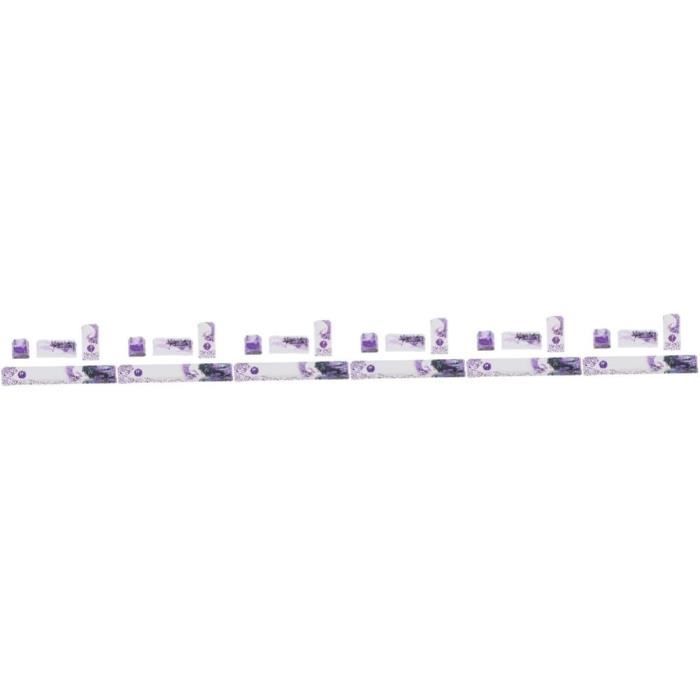 Autocollants De Clavier Fluorescents Pour Ordinateur Portable - Lettres Russes Lumineuses - Pratiques Et Résistants - 8