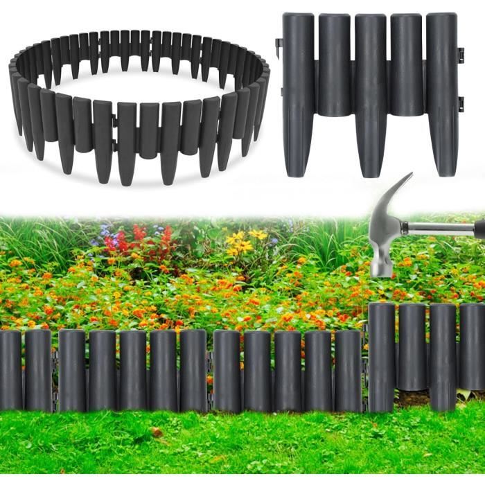 UNIGARDIA Bordure De Jardin En Acier Corten 10 M - Bordure De Pelouse