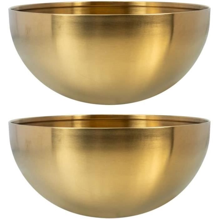 Lot De 4 Bols En Acier Inoxydable 19 Oz - Pour Soupe, Céréales, Salade - Solide Et Lave-vaisselle