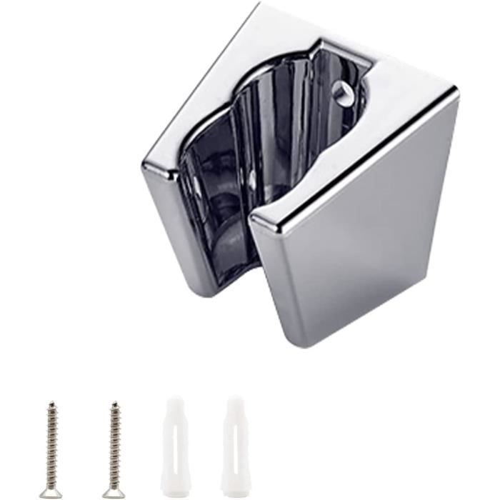 Argent Support de Douche, CHSEROK Shower Head Holders, Support de Douche Mural de Douche Avec
