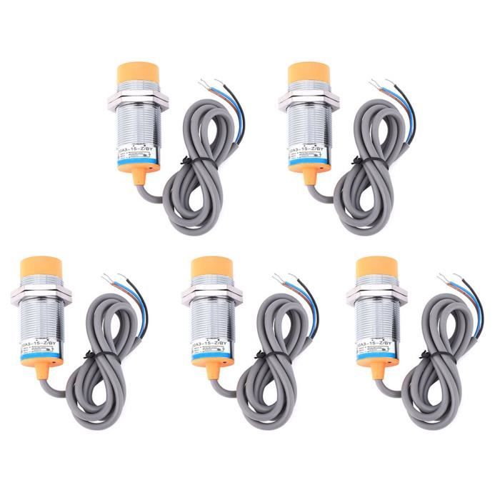 Capteur De Proximité Inductif Heschen LJ30A3-15-Z/AY - 15mm, PNP NC, 10-30VDC - Pour Automation