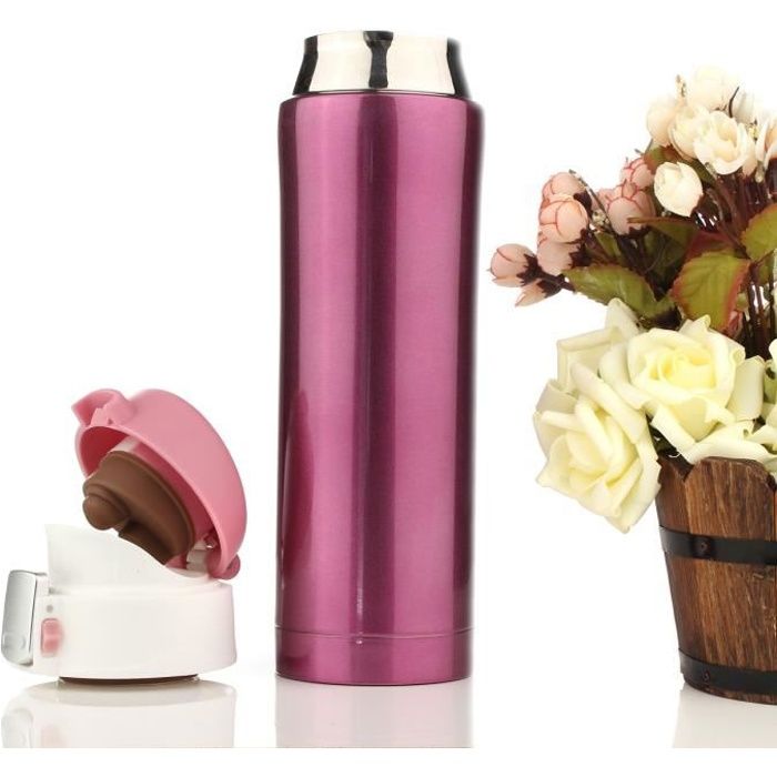 TEMPSA 500ml Thermos de the, Mug isotherme d'acier inoxydable