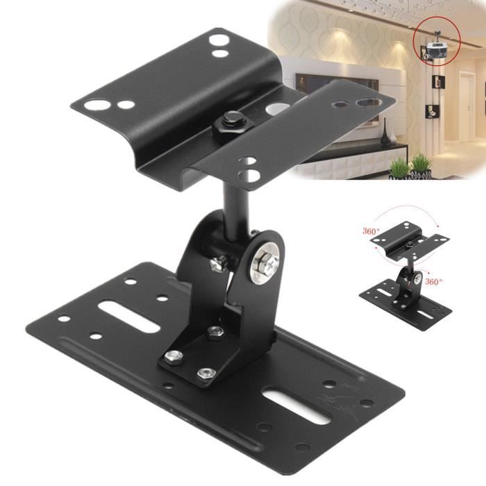 CJshop Support pour Enceinte Stand de Haut-Parleur Universal Home Théâtre Théâtre Réglable Plafonnier Plafond Support Mural Durable Durable pour Pieds d/'Enceintes