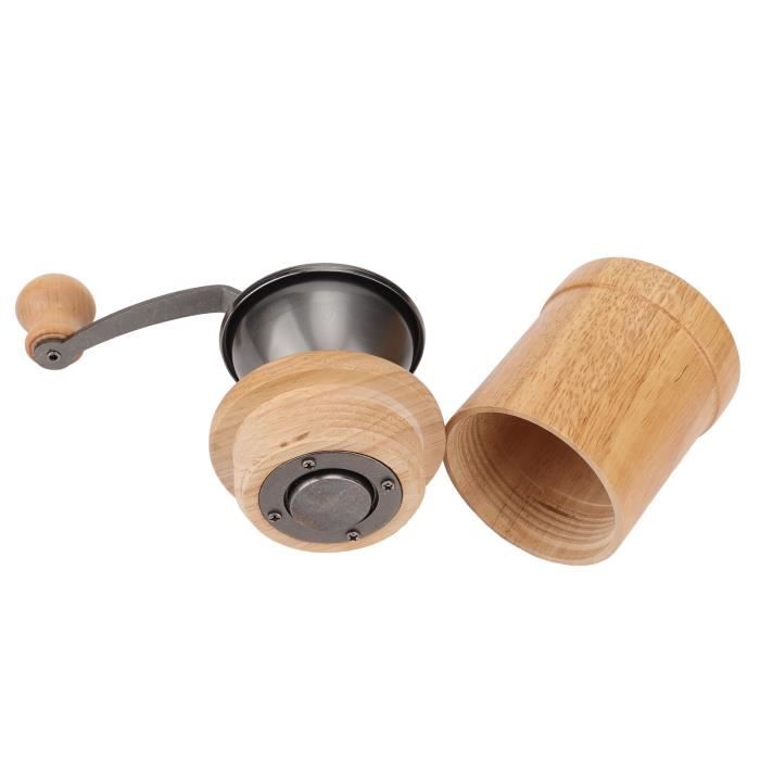 MOKKALOV Moulin à Café Manuel Acier Inoxydable - Meule Céramique Réglable Pour Espresso Et Filtre