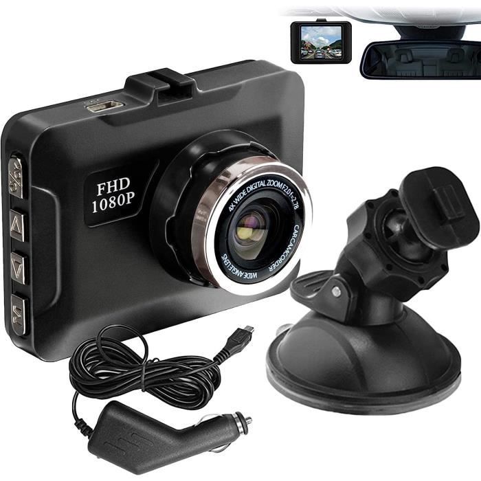 Caméra De Tableau De Bord Hd 1080P Enregistreur De Données