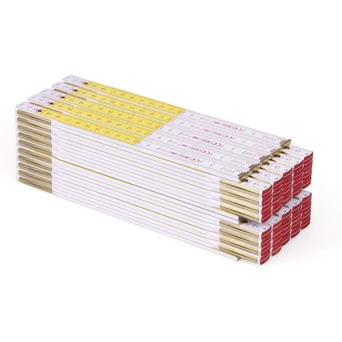 Règle pliante en bois Bahco WR2-MM 2 m